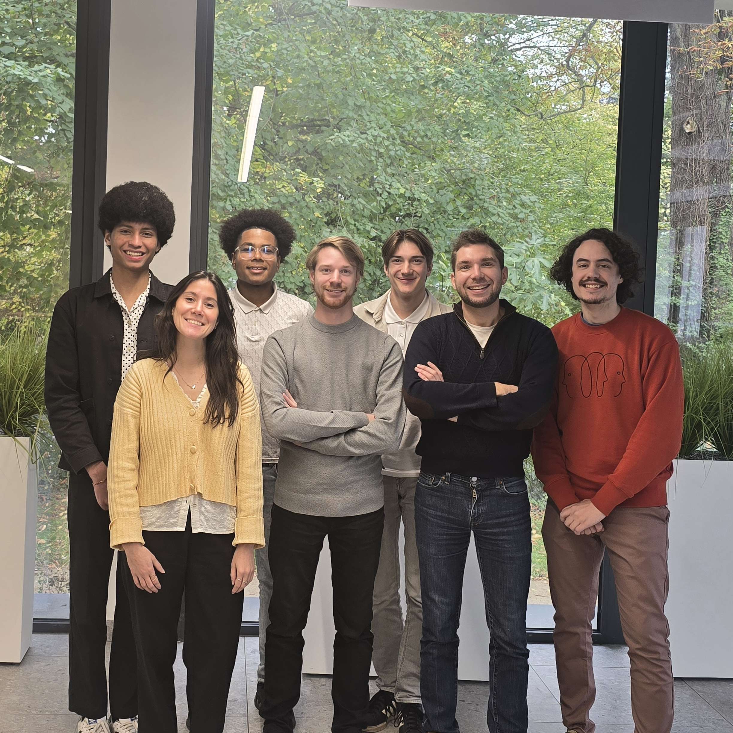 AlphaEdge research team working together